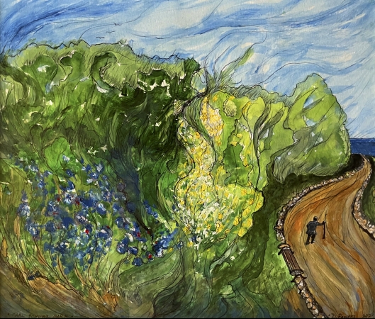 Dennis Powers, Final Summer Days Carl Schurz Park 2024