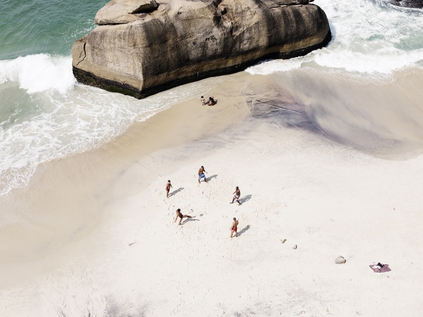 Josef Hoflehner<br /> <em>Beach Soccer, Rio de Janeiro, Brazil, &nbsp;</em>2010<br /> Archival pigment ink prints<br /> 32 x 41" &nbsp; &nbsp;Edition of 7<br /> 44 x 57" &nbsp; &nbsp;Edition of 9<br /> <br />