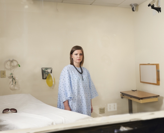 Corinne May Botz<br /> <i>"Briana" from Bedside Manner, </i>2015<br /> Archival pigment ink print<br /> 30 x 40" &nbsp; Edition of 6 (plus 2 APs)<br /> <br />