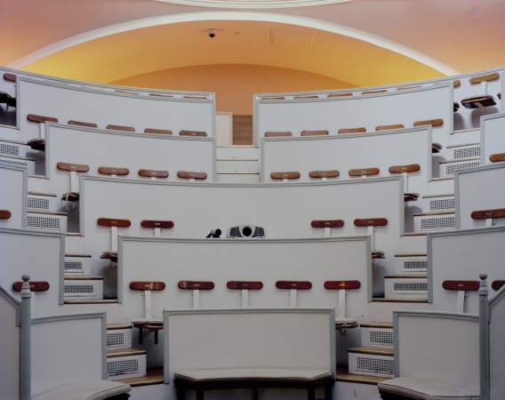 Corinne May Botz<br /> <i>Ether Dome, Massachusetts General Hospital, </i>2013<br /> Archival pigment ink print<br /> 40 x 50" &nbsp; Edition of 6 (plus 2 APs)<br /> <br />