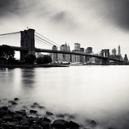 Josef Hoflehner<br /> <em>Brooklyn Bridge and Manhattan Skyline, New York City, New York, &nbsp;</em>2007<br /> Archival pigment ink prints<br /> 12 x 12" &nbsp; &nbsp;Edition of 15<br /> 20 x 20" &nbsp; &nbsp;Edition of 10<br /> 40 x 40" &nbsp; &nbsp;Edition of 5