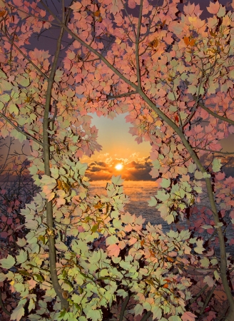 Kang Hee Kim, Autumn, 2019, 24 x 17.5 inches, edition of 5