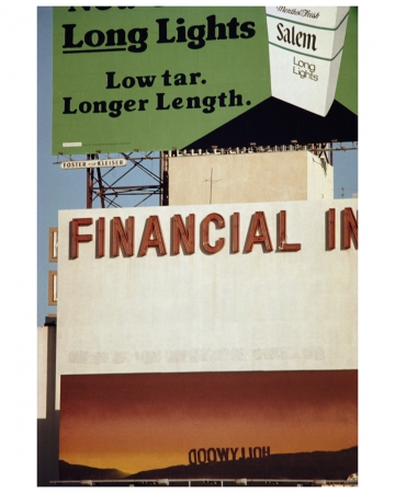 The Family Acid<br /> <em>Ed Ruscha billboard, Los Angeles, February 1977</em><br /> Archival pigment ink prints<br /> 24 x 20" &nbsp; &nbsp;Edition of 8