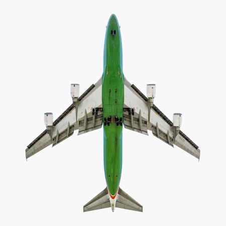 Jeffrey Milstein<br /> <em>EVA Boeing 747 - 400,&nbsp;</em>2006<br /> Archival pigment prints<br /> 20 x 20" &nbsp; &nbsp;Edition of 15<br /> 34 x 34" &nbsp; &nbsp;Edition of 10<br /> Some Aircraft images can be up to 40 x 40”