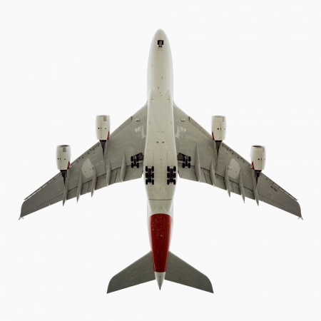 Jeffrey Milstein<br /> <em>Qantas Airbus A380,&nbsp;</em>2005<br /> Archival pigment prints<br /> 20 x 20" &nbsp; &nbsp;Edition of 15<br /> 34 x 34" &nbsp; &nbsp;Edition of 10<br /> Some Aircraft images can be up to 40 x 40”