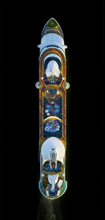Jeffrey Milstein<br /> <em>Royal Caribbean Freedom of the Seas 1, </em>2013<br /> Archival pigment prints<br /> 36 x 17" &nbsp; &nbsp;Edition of 10<br /> 50 x 23" &nbsp; &nbsp;Edition of 10