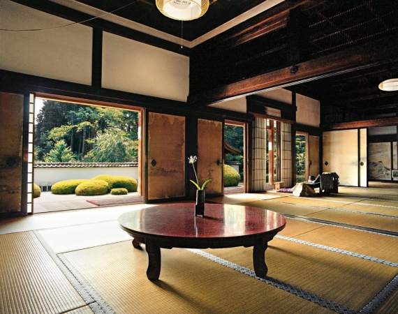 Jacqueline Hassink<br /> <em>Shōden-ji, summer,&nbsp;Northwest Kyoto,&nbsp;22 July 2004 (9:00–11:30)</em><br /> Chromogenic prints<br />41 x 51", 50 x 63", and&nbsp;63 x 79"&nbsp; &nbsp;Shared edition of 7<br />