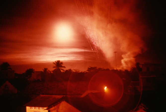 The Family Acid<br /> <em>Tet: Hell at Night, February 1968</em><br /> Archival pigment ink prints<br /> 20 x 24" &nbsp; &nbsp;Edition of 8