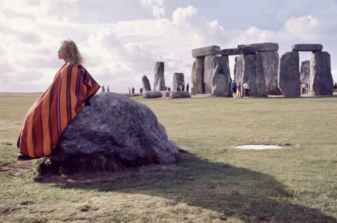 The Family Acid, Cynthia at Stonehenge, October 3, 1971