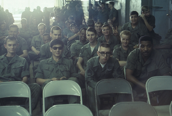 The Family Acid<br /> <em>Psyops HQ Meeting, Saigon, Vietnam, June 1969</em><br /> Archival pigment ink prints<br /> 20 x 24" &nbsp; &nbsp;Edition of 8