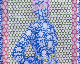 Alia Ali, Pink Palms, 2022