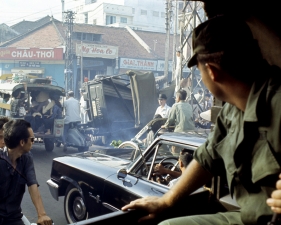The Family Acid<br /> <em>Three Quarter Ton Saigon Flipover, November 1969</em><br /> Archival pigment ink prints<br /> 20 x 24" &nbsp; &nbsp;Edition of 8