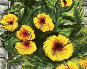Dennis Powers, Seaview Hibiscus 2024