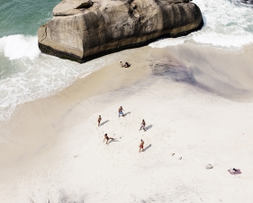 Josef Hoflehner<br /> <em>Beach Soccer, Rio de Janeiro, Brazil, &nbsp;</em>2010<br /> Archival pigment ink prints<br /> 32 x 41" &nbsp; &nbsp;Edition of 7<br /> 44 x 57" &nbsp; &nbsp;Edition of 9<br /> <br />