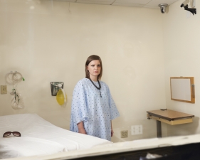 Corinne May Botz<br /> <i>"Briana" from Bedside Manner, </i>2015<br /> Archival pigment ink print<br /> 30 x 40" &nbsp; Edition of 6 (plus 2 APs)<br /> <br />