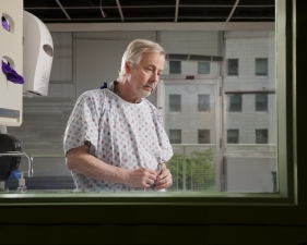 Corinne May Botz<br /> <i>"Michael" from Bedside Manner, </i>2015<br /> Archival pigment ink print<br /> 30 x 40" &nbsp; Edition of 6 (plus 2 APs)<br /> <br />