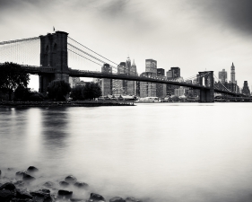 Josef Hoflehner<br /> <em>Brooklyn Bridge and Manhattan Skyline, New York City, New York, &nbsp;</em>2007<br /> Archival pigment ink prints<br /> 12 x 12" &nbsp; &nbsp;Edition of 15<br /> 20 x 20" &nbsp; &nbsp;Edition of 10<br /> 40 x 40" &nbsp; &nbsp;Edition of 5