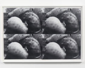 Jude Broughan<br /> <i>Collection</i>, 2016<br /> Archival pigment prints and thread in frame<br /> 15 3/4 x 14 3/8" (unique)&nbsp;