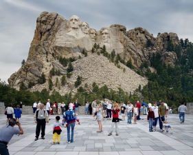 Doug Hall<br /> <em>Mount Rushmore, </em>2004<br /> Archival pigment ink prints<br /> 55 x 69” &nbsp; &nbsp;Edition of 6