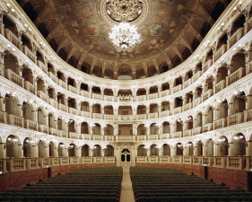 Doug Hall<br /> <em>Teatro Comunale di Bologna</em>, 2002<br /> Archival pigment print<br /> 48 x 61" &nbsp; &nbsp;Edition of 6