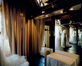 Jacqueline Hassink<br /> <em>Emanuel Ungaro Haute Couture Fitting Rooms, Paris (September 22, 2003)</em><br /> Chromogenic prints<br /> 20 x 23.5" &nbsp; &nbsp;Edition of 7<br /> 50 x 63" &nbsp; &nbsp;Edition of 7