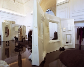 Jacqueline Hassink<br /> <em>Jean Paul Gaultier Haute Couture Fitting Rooms, Paris (November 16, 2007)</em><br /> Chromogenic prints<br /> 20 x 23.5" &nbsp; &nbsp;Edition of 7<br /> 50 x 63" &nbsp; &nbsp;Edition of 7