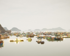 Josef Hoflehner<br /> <em>Floating Village, Vietnam, </em>2007<br /> Archival pigment ink prints<br /> 32 x 41" &nbsp; &nbsp;Edition of 7<br /> 44 x 57" &nbsp; &nbsp;Edition of 9