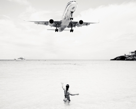 Josef Hoflehner<br /> <em>Jet Airliner #57,&nbsp;American Airlines Boeing 757-200,&nbsp;Arriving from New York-JFK,&nbsp;</em>2009 - 2011<br /> Archival Pigment Ink Prints<br /> 20 x 20" &nbsp; &nbsp;Edition of 15<br /> 40 x 40" &nbsp; &nbsp;Edition of 5<br /> 60 x 60" &nbsp; &nbsp;Edition of 5