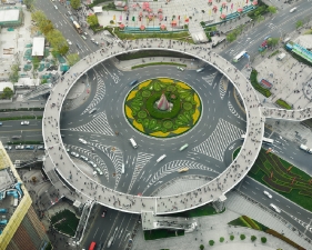 Josef Hoflehner<br /> <em>Roundabout, Shanghai, China, </em>2012<br /> Archival pigment ink prints<br /> 32 x 41" &nbsp; &nbsp;Edition of 7<br /> 44 x 57" &nbsp; &nbsp;Edition of 9<br /> 62 x 82" &nbsp; &nbsp;Edition of 5<br /> <br />