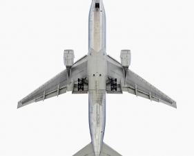 Jeffrey Milstein<br /> <em>American Airlines Boeing 777 - 200,&nbsp;</em>2006<br /> Archival pigment prints<br /> 20 x 20" &nbsp; &nbsp;Edition of 15<br /> 34 x 34" &nbsp; &nbsp;Edition of 10<br /> Some Aircraft images can be up to 40 x 40”
