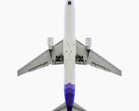 <strong>Jeffrey Milstein</strong><br /> <em>Hawaiian Airlines Boeing 767-300ER (Boeing 767 #4),&nbsp;</em>2006<br /> Archival pigment prints<br /> 34 x 34 inches<br /> Edition of 10<br /> Additional sizes available, please contact gallery for more information.