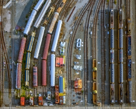 <strong>Jeffrey Milstein</strong><br /> <em>NYC Coney Island Subway Yard, </em>2017<br /> Archival pigment print<br /> 52.5 x 70 inches<br /> Edition of 10<br /> Additional sizes avaible, please contact gallery for more information