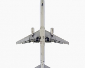 Jeffrey Milstein<br /> <em>Northwest Boeing 757 - 300,&nbsp;</em>2005<br /> Archival pigment prints<br /> 20 x 20" &nbsp; &nbsp;Edition of 15<br /> 34 x 34" &nbsp; &nbsp;Edition of 10<br /> Some Aircraft images can be up to 40 x 40”