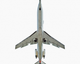 Jeffrey Milstein<br /> <em>Ratheon "Voodo 1" Boeing 727-200, </em>2008<br /> Archival pigment prints<br /> 20 x 20" &nbsp; &nbsp;Edition of 15<br /> 34 x 34" &nbsp; &nbsp;Edition of 10<br />