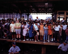 Paul Fusco, RFK 01 Funeral Train, 1968