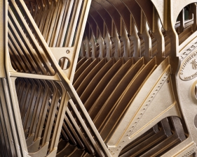 Christopher Payne<br /> Steinway series<br /> <em>Model 45 Plates</em>, 2012<br /> Archival pigment ink prints<br /> 24 x 20" &nbsp; &nbsp;Edition of 20<br /> 50 x 40" &nbsp; &nbsp;Edition of 10<br /> 60 x 50" &nbsp; &nbsp;Edition of 5