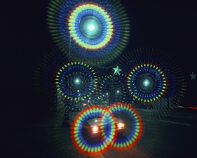 Roger Steffens and The Family Acid<br /> <i>Sunset Strip Experiment,&nbsp;</i>1977<br /> Archival pigment print<br /> 20 x 24" &nbsp; &nbsp; Edition of 8